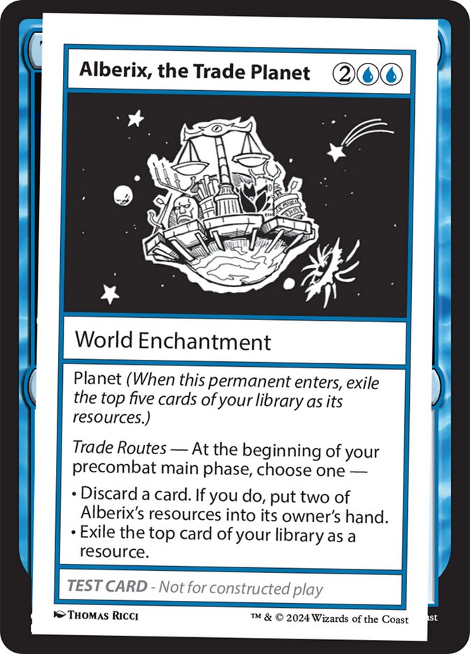 Alberix, the Trade Planet (Mystery Booster 2 #289)