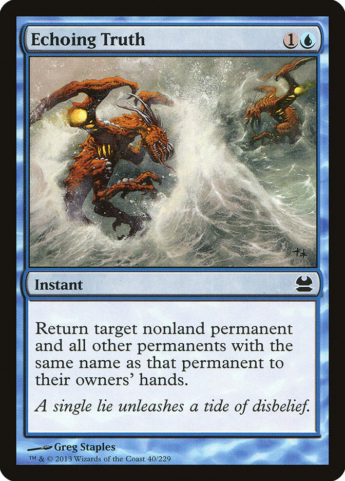 Echoing Truth (Modern Masters #40)