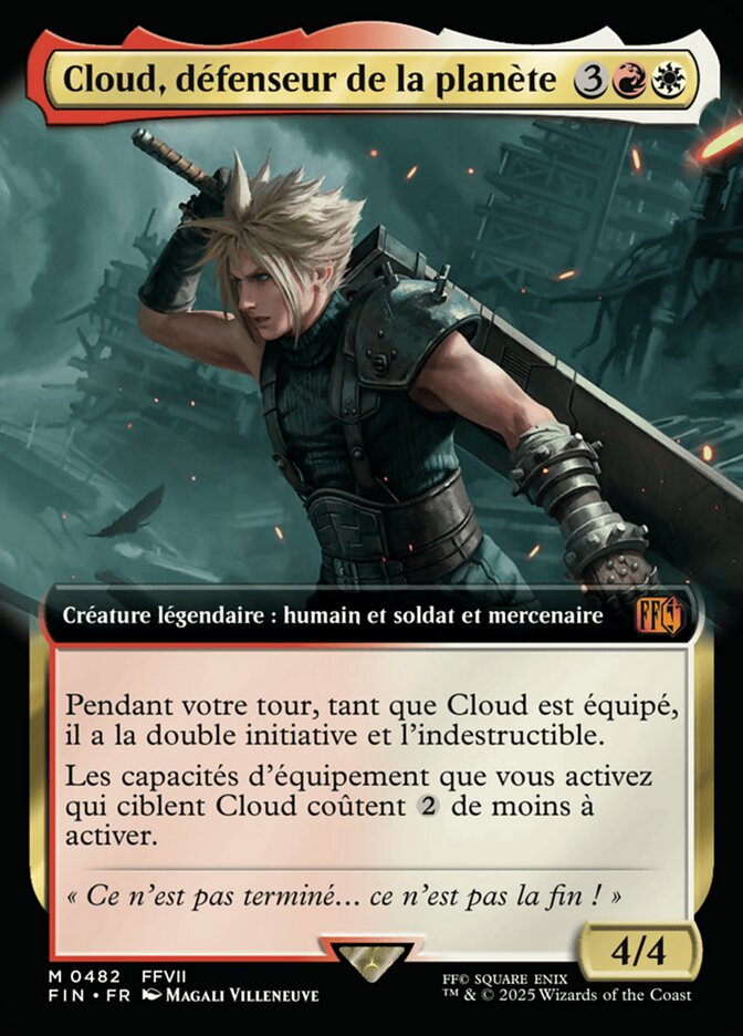 Cloud, champion de la planète