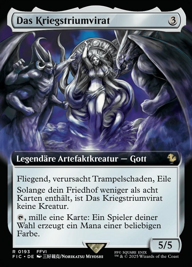 Das Kriegstriumvirat