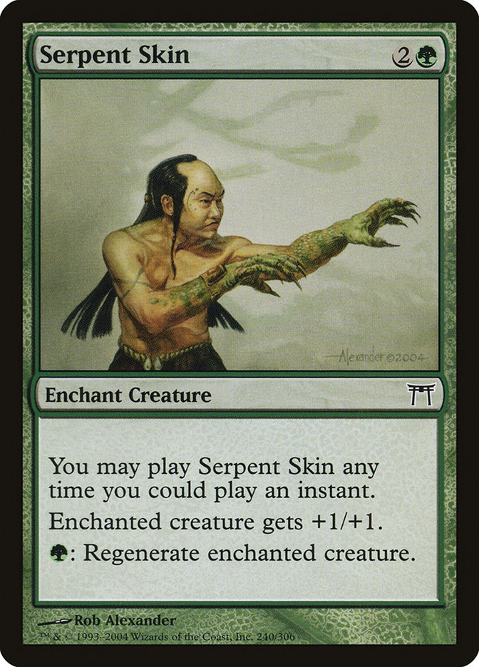 Serpent Skin (Champions of Kamigawa #240)