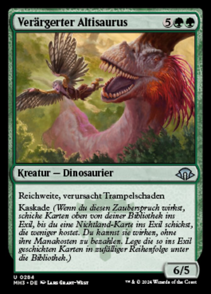 Annoyed Altisaur (Modern Horizons 3 #284)