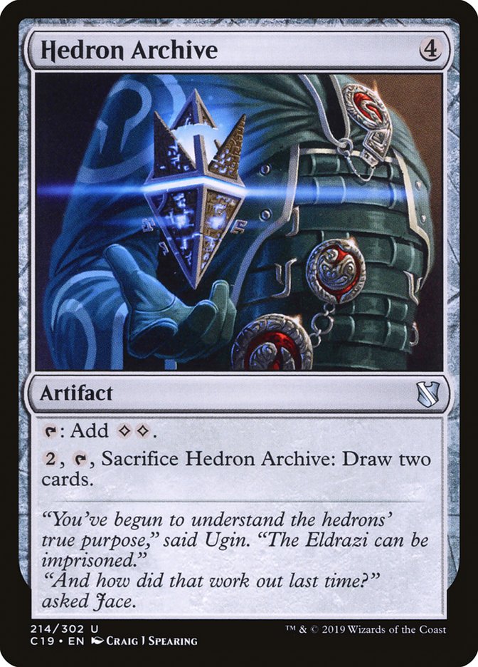 Hedron Archive (Commander 2019 #214)