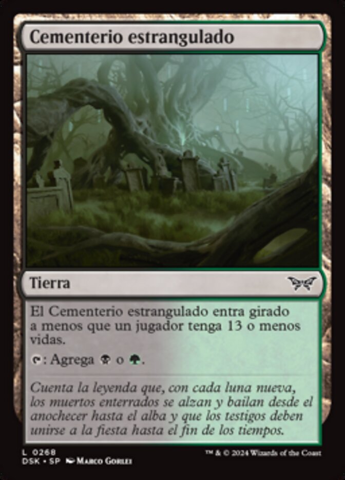 Cementerio estrangulado