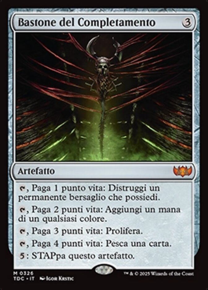Bastone del Completamento