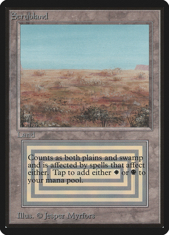 Scrubland (Limited Edition Beta #282)