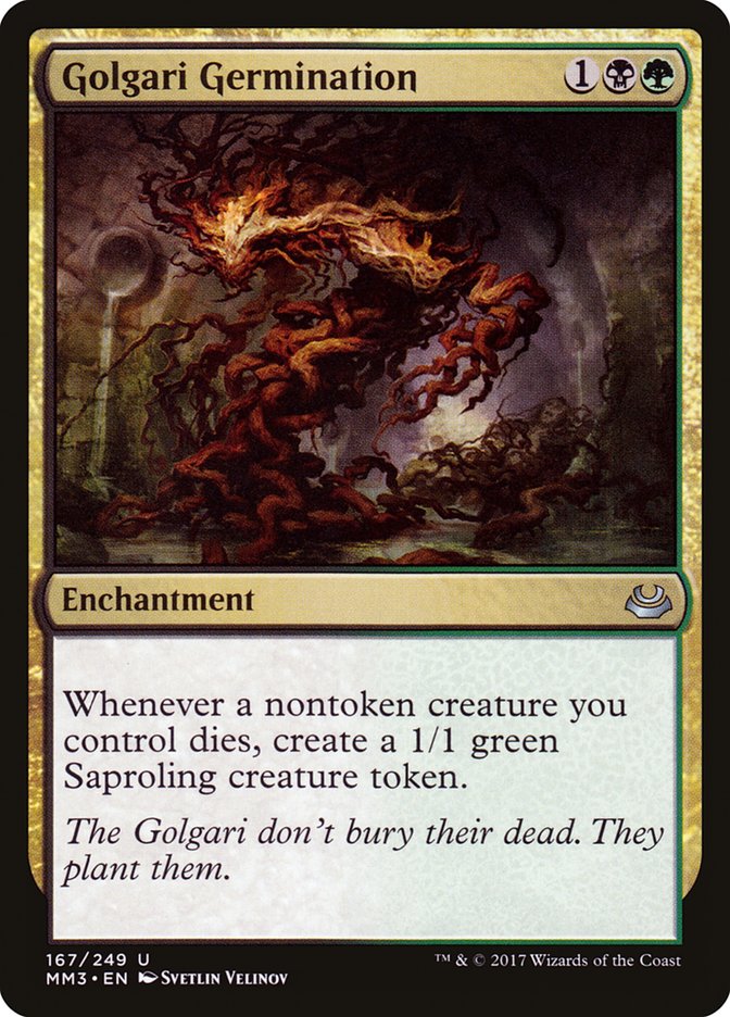 Golgari Germination (Modern Masters 2017 #167)