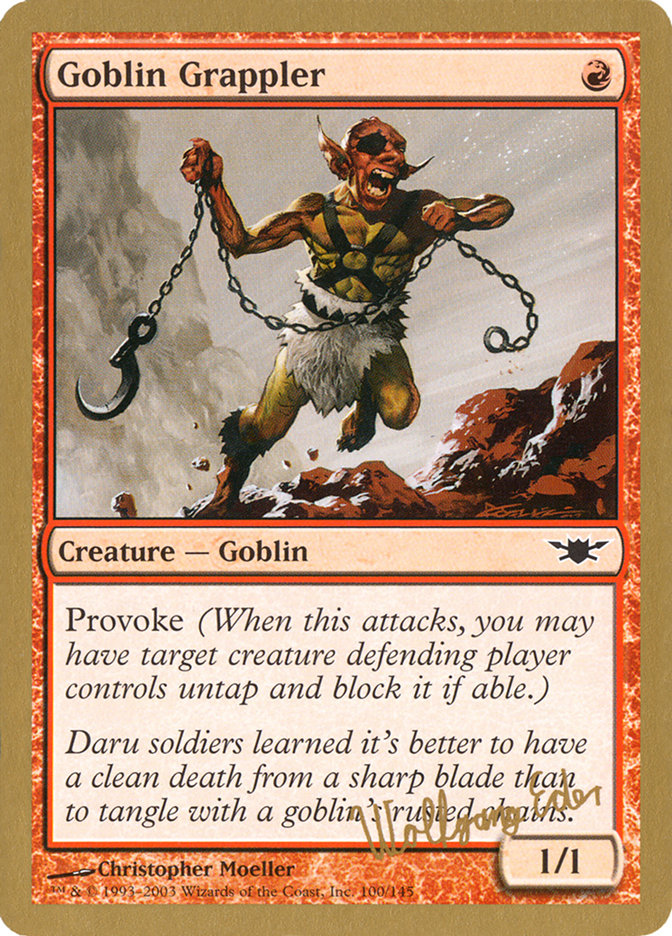 Goblin Grappler (World Championship Decks 2003 #we100)