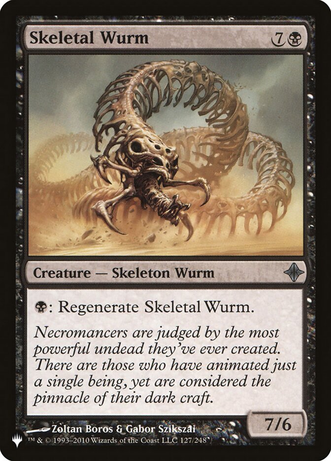 Skeletal Wurm (The List #ROE-127)