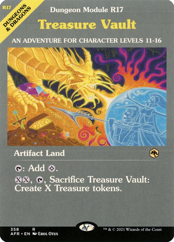 Treasure Vault · Adventures in the Forgotten Realms (AFR) #358