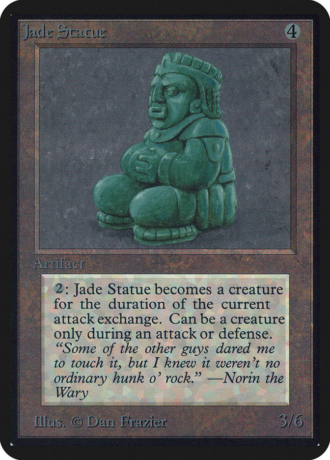 Jade Statue (Limited Edition Alpha #253)