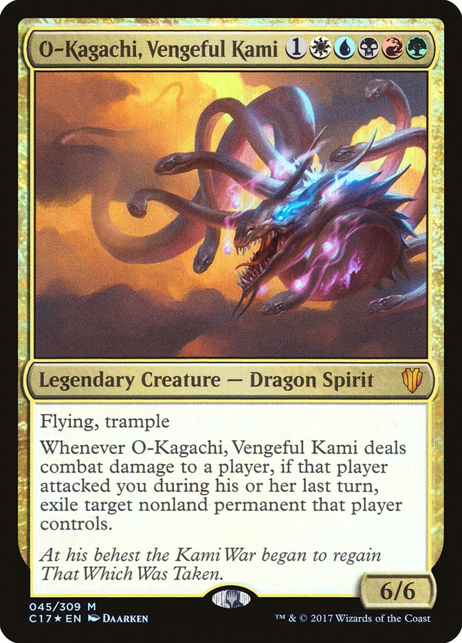 O-Kagachi, Vengeful Kami (Commander 2017 #45)