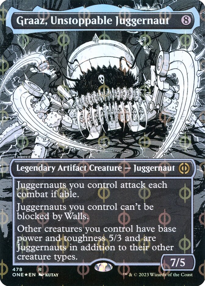 Graaz, Unstoppable Juggernaut (Phyrexia: All Will Be One #478)
