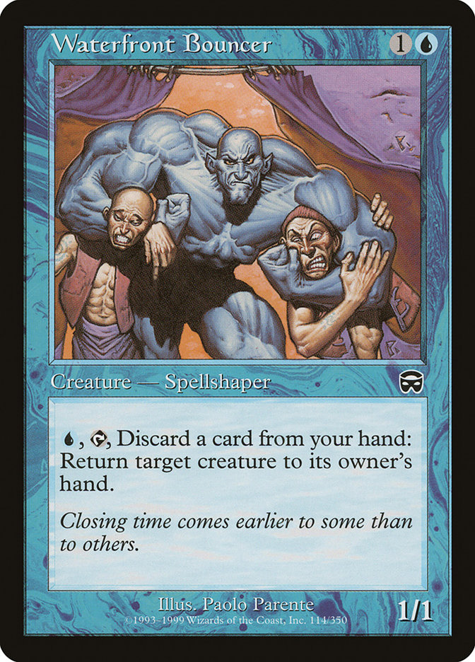 Waterfront Bouncer (Mercadian Masques #114)