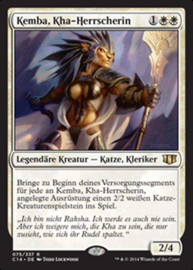 Kemba, Kha Regent (Commander 2014 #75)