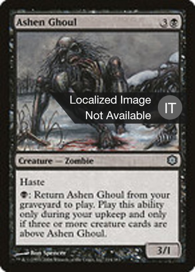 Ashen Ghoul (Coldsnap Theme Decks #114)