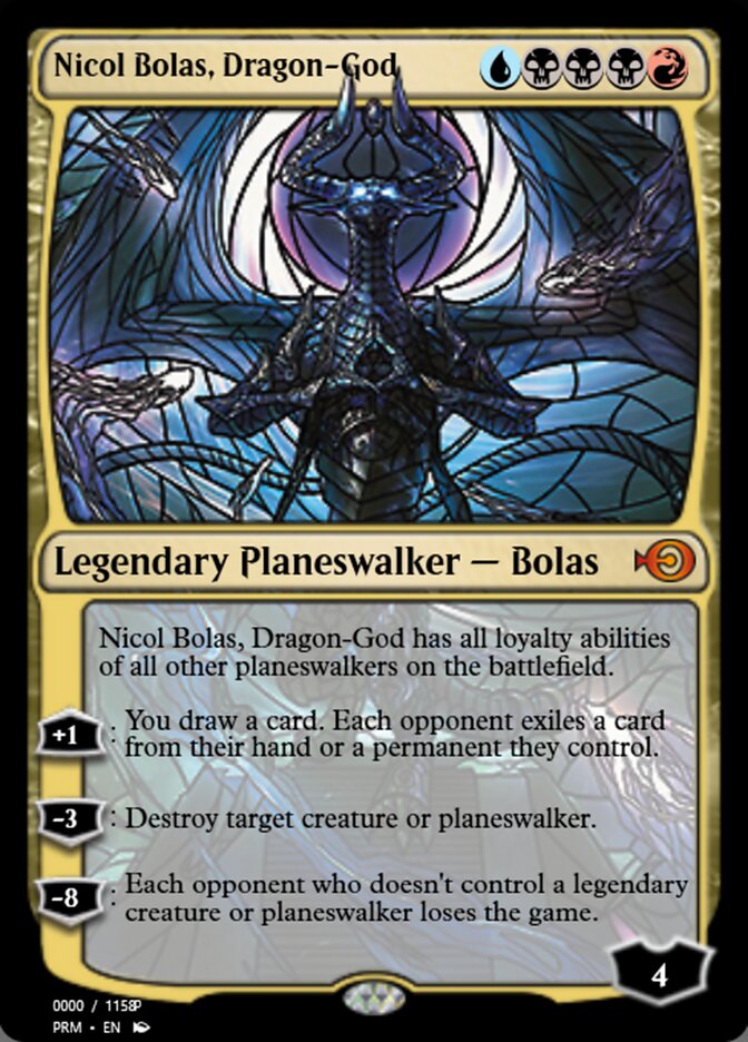 Nicol Bolas, Dragon-God (Magic Online Promos #78015)