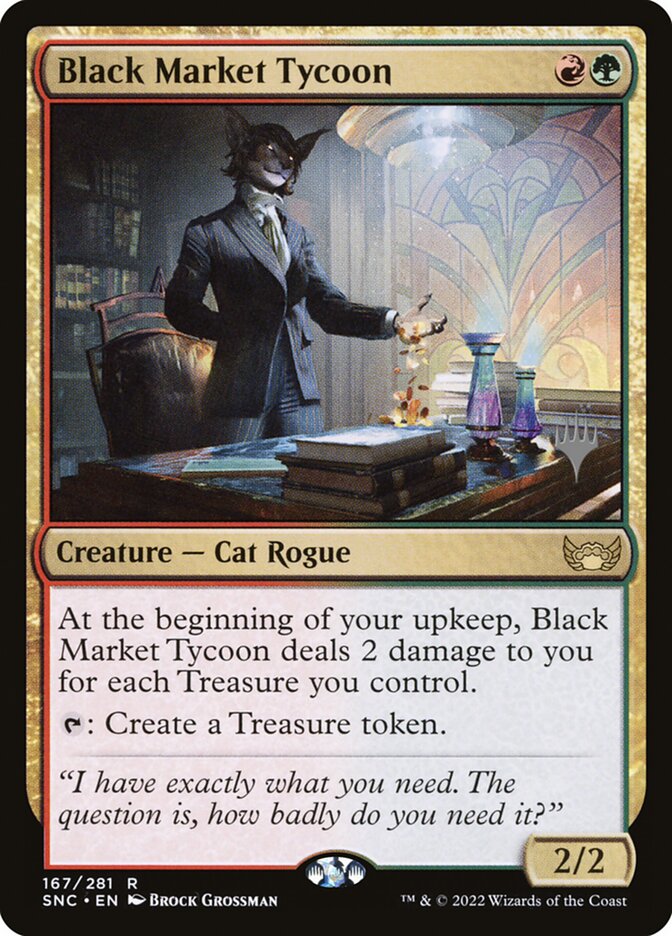 Black Market Tycoon (Streets of New Capenna Promos #167p)
