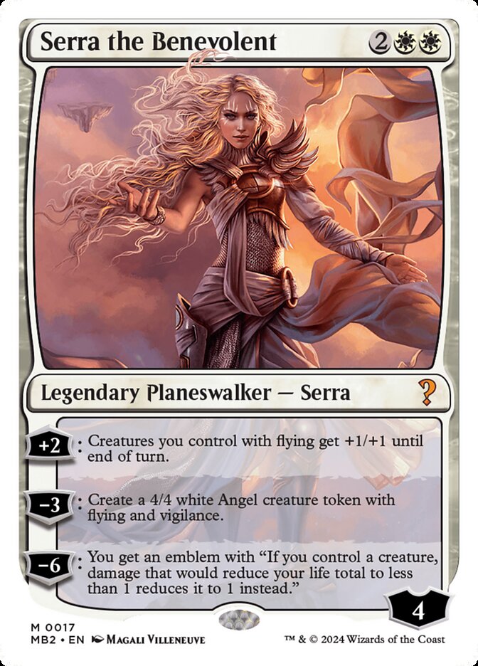 Serra the Benevolent (Mystery Booster 2 #17)