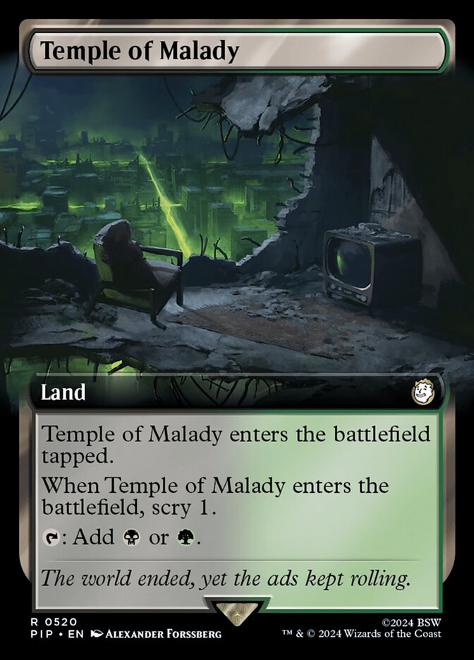 Temple of Malady (Fallout #520)