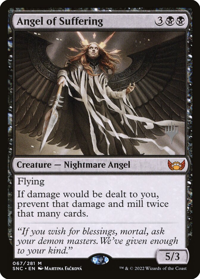 Angel of Suffering (Streets of New Capenna Promos #67p)