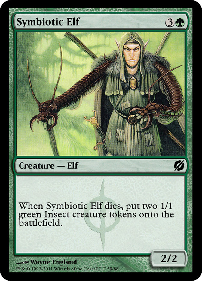 Symbiotic Elf (Duel Decks: Mirrodin Pure vs. New Phyrexia #59)