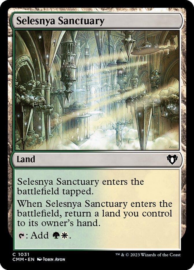 Selesnya Sanctuary (Commander Masters #1031)