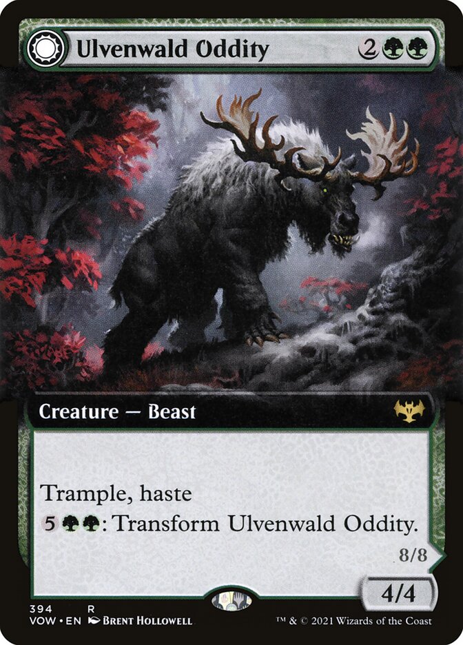 Ulvenwald Oddity // Ulvenwald Behemoth (Innistrad: Crimson Vow #394)