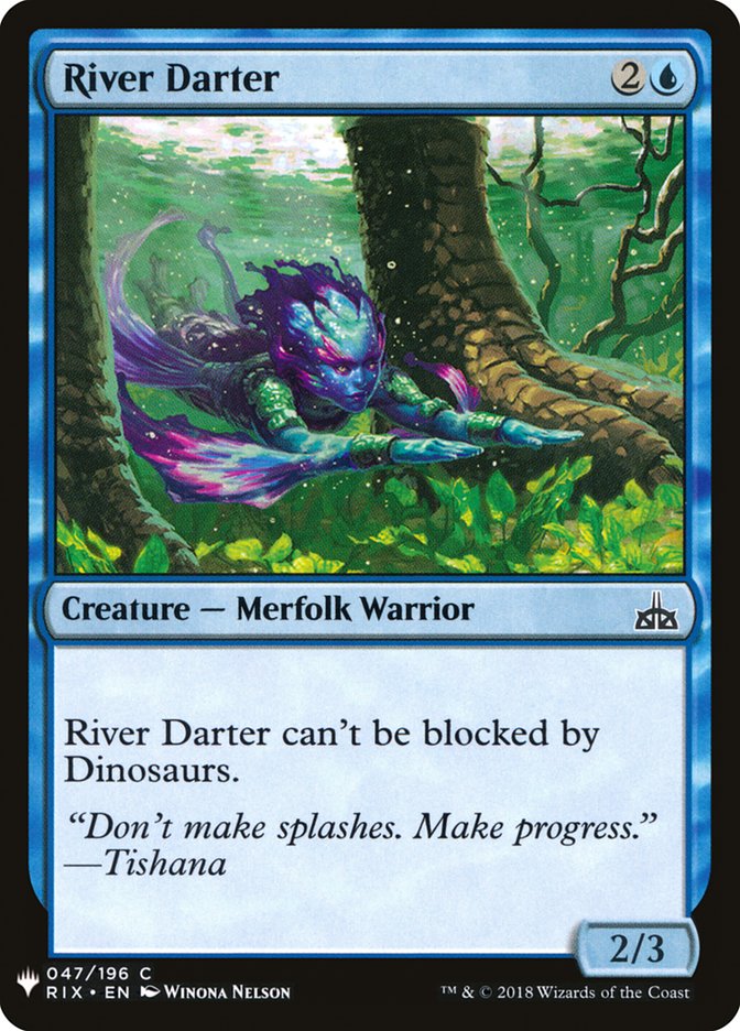 River Darter (The List #RIX-47)