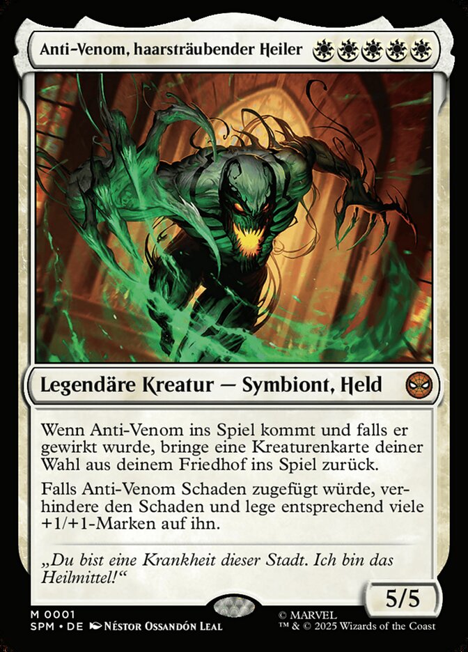 Anti-Venom, haarsträubender Heiler