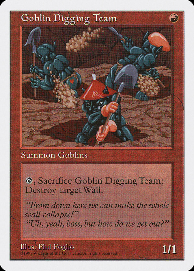 Goblin Digging Team (Fifth Edition #234)
