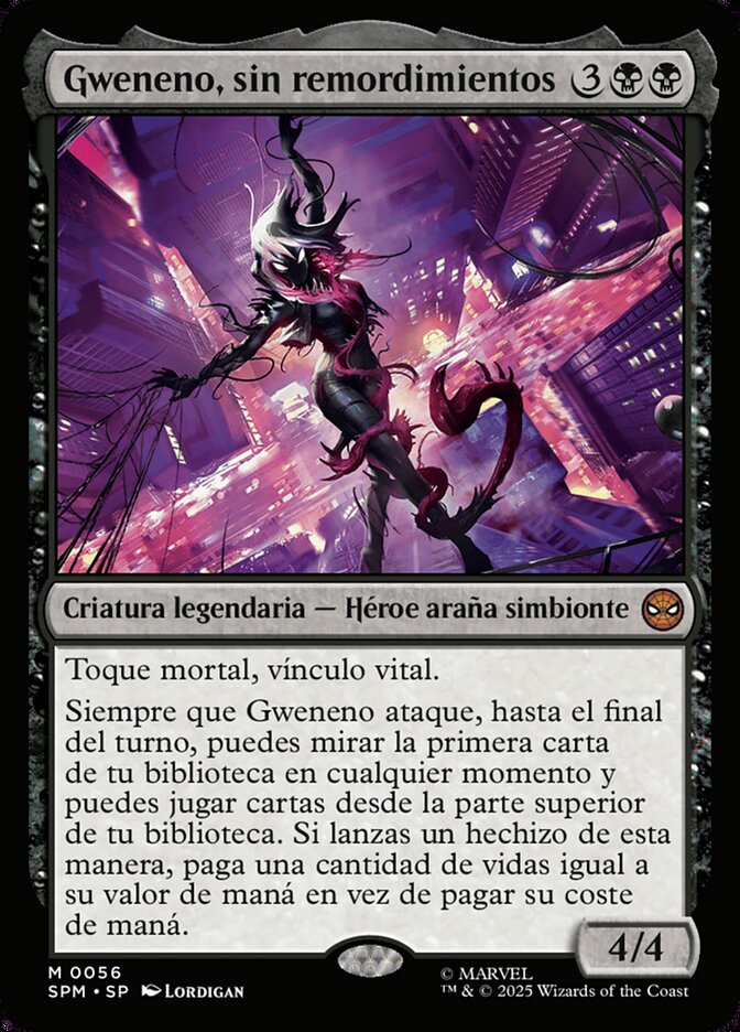 Gweneno, sin remordimientos