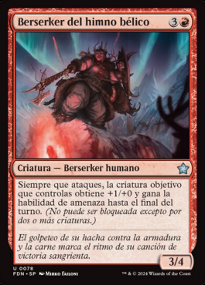 Berserker del himno bélico