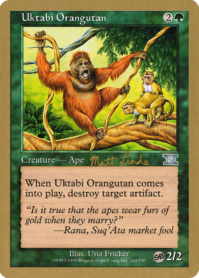 Uktabi Orangutan (World Championship Decks 1999 #ml260sb)