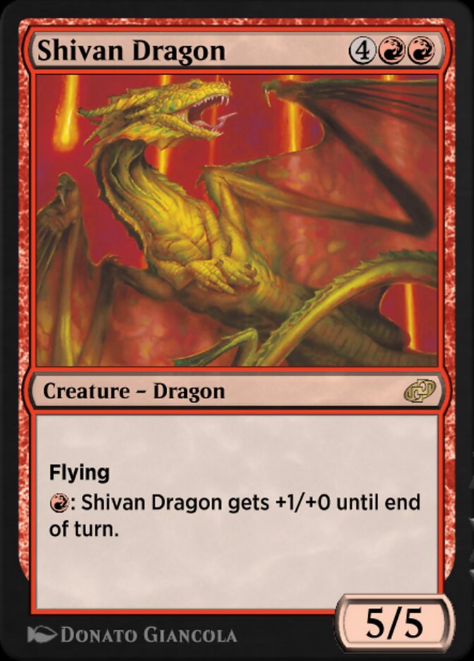 Shivan Dragon (Jumpstart: Historic Horizons #788)