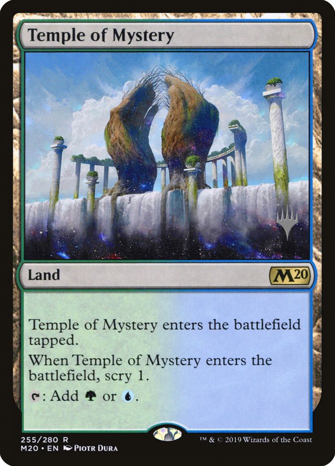 Temple of Mystery (Core Set 2020 Promos #255p)
