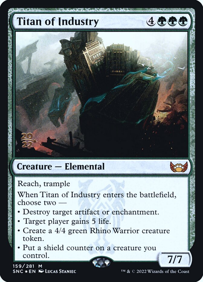 Titan of Industry (Streets of New Capenna Promos #159s)