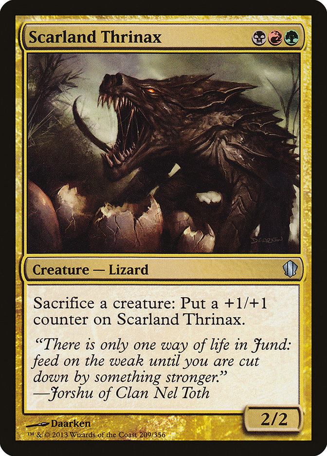 Scarland Thrinax (Commander 2013 #209)