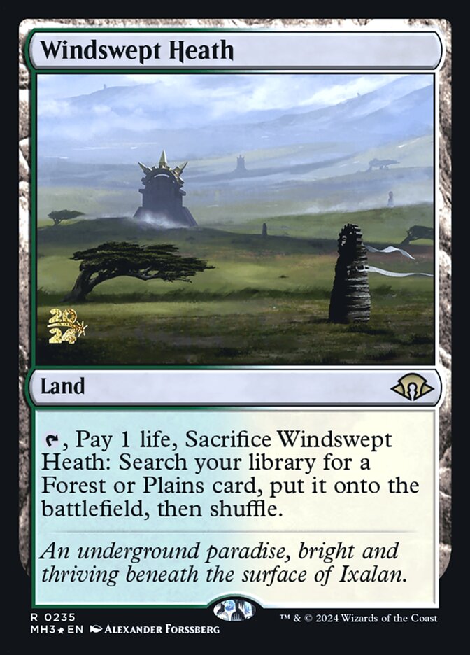 Windswept Heath (Modern Horizons 3 Promos #235s)