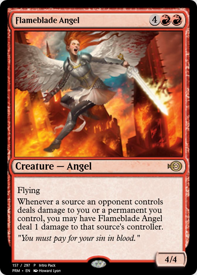 Flameblade Angel (Magic Online Promos #60454)