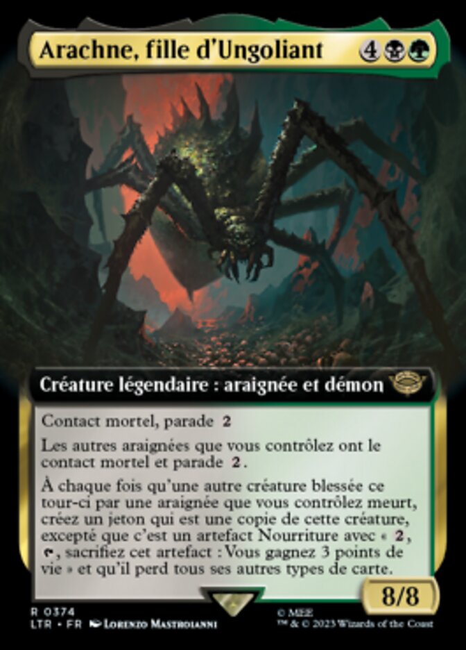 Arachne, fille d'Ungoliant