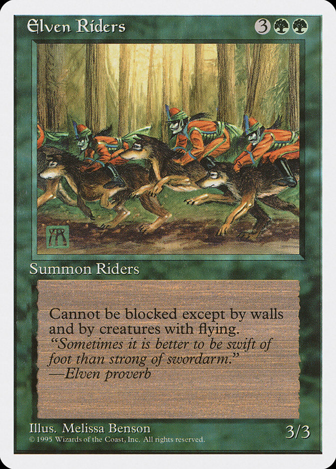 Elven Riders (Fourth Edition #242)