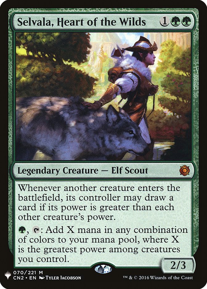 Selvala, Heart of the Wilds (The List #CN2-70)