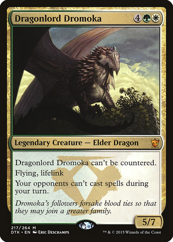 Dragonlord Dromoka (Dragons of Tarkir #217)