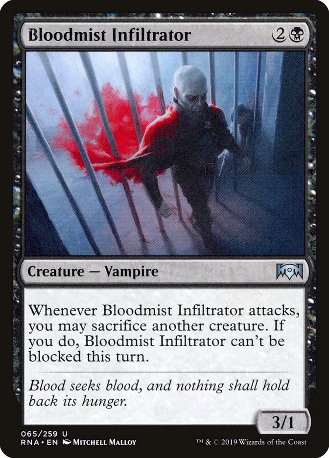 Bloodmist Infiltrator (Ravnica Allegiance #65)