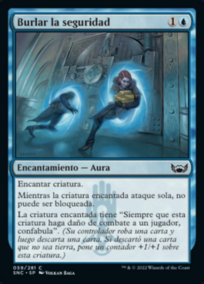 Burlar la seguridad (Security Bypass) · Streets of New Capenna (SNC) #59 ·  Scryfall Magic The Gathering Search