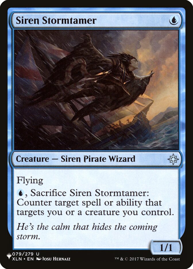 Siren Stormtamer (The List #XLN-79)