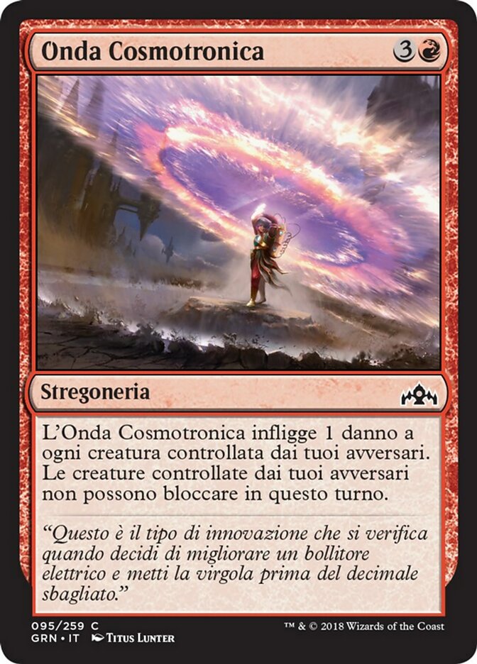 Cosmotronic Wave (Guilds of Ravnica #95)