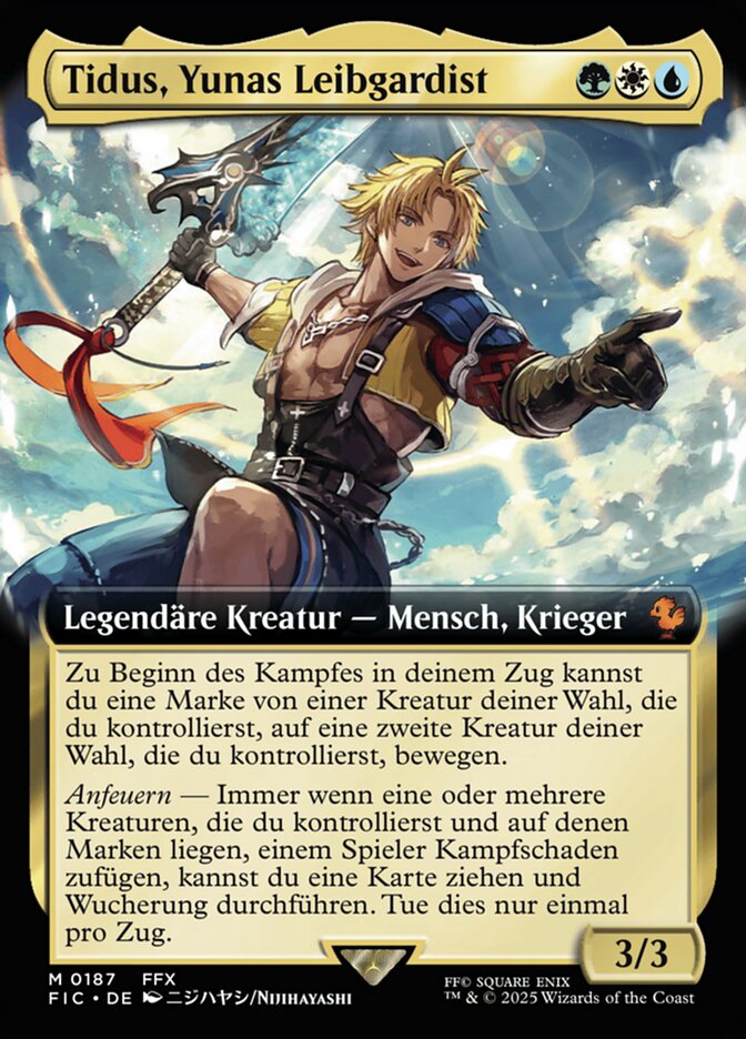 Tidus, Yunas Leibgardist