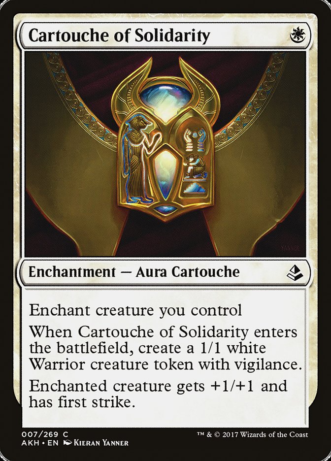 Cartouche of Solidarity (Amonkhet #7)